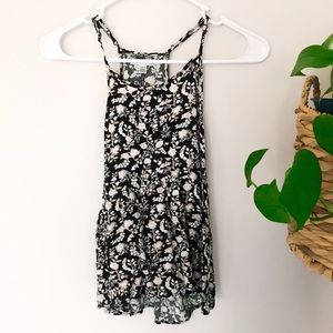 SMALL American Eagle Peplum Tank